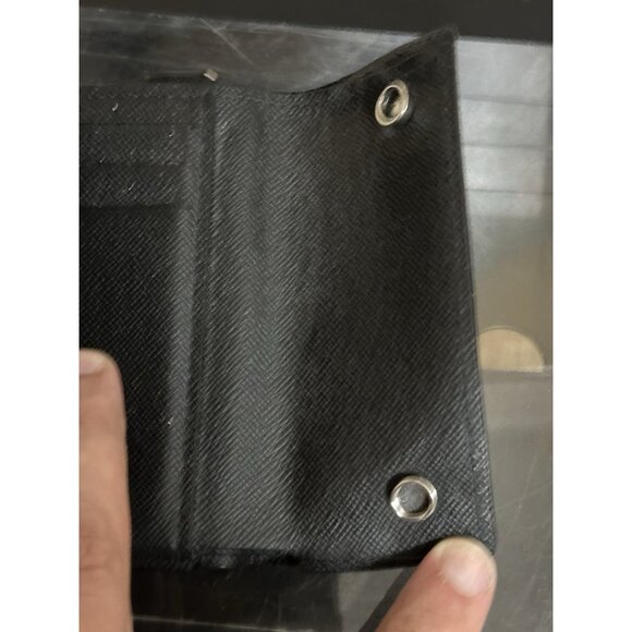 LOUIS VUITTON Tri-fold Monogram Rivet Eclipse Chain compact wallet (K) - Picture 9 of 16